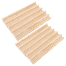 6pcs nylon hair brushes for acrylic pigment painting - set of 6