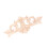 Solid Wood Onlay Applique Patterns For Wall Decoration 4pcs 9