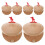 6Pcs Wood Finger Castanets Percussion Musical Instruments 4