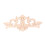 Solid Wood Onlay Applique Patterns For Wall Decoration 4pcs 8
