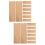 20 Pcs Unfinished Bamboo Bookmarks Rectangular Cutouts Crafts 8