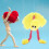 5Pcs Funny Pull String Plush Ostrich Marionette Toy For Kids 6