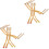 4 Sets Bamboo Puppet Toy Diy Kit For Children 5