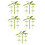 25 Pcs Banana Tree Model Sand Table Decor Simulation Plants Miniature 9