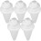 20 Pcs Craft Foam Ice Cream Cone Model Decor 1