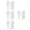 20 Pcs Craft Foam Ice Cream Cone Model Decor 5