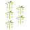 25 Pcs Banana Tree Model Sand Table Decor Simulation Plants Miniature 10