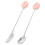 3 Sets Fork Spoon Fork Spoon Cake Resin Donut Baby 1