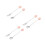 3 Sets Fork Spoon Fork Spoon Cake Resin Donut Baby 10