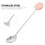 3 Sets Fork Spoon Fork Spoon Cake Resin Donut Baby 9