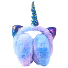 2 Pcs Unicorn Ear Muffs For Girls Warmer Kids Earmuff