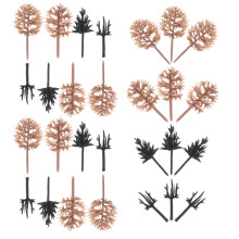 116Pcs Mini Trees For Model Railroad Diorama Landscaping Sand Table