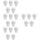 20 Pcs  Creative Grimace Craft Supplies  Decor For Festivals Parties 7