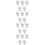 20 Pcs  Creative Grimace Craft Supplies  Decor For Festivals Parties 8