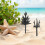 116Pcs Mini Trees For Model Railroad Diorama Landscaping Sand Table 6