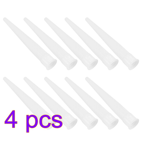 120Pcs Plastic Nozzle Tube Tips Disposable Ink Grip For White