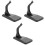 6 Pcs Plastic Aircraft Model Display Stand For Household Storage 5