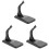 6 Pcs Plastic Aircraft Model Display Stand For Household Storage 4