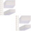 2 Pcs Adhesive Dots Double Sided Round Transparent Double-Sided Tape 8