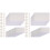 2 Pcs Adhesive Dots Double Sided Round Transparent Double-Sided Tape 4