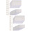 2 Pcs Adhesive Dots Double Sided Round Transparent Double-Sided Tape 9