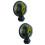 2Pièces Ventilateur Auto USB Portable Clip Confort 5