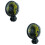 2Pièces Ventilateur Auto USB Portable Clip Confort 6