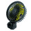 2Pièces Ventilateur Auto USB Portable Clip Confort 9