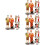 28 Pcs Sand Table People Models Realistic Miniature Figures Decor 6