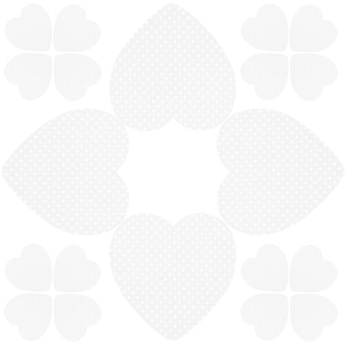 200 Sheets Heart Shaped Nail Polish Remover Wipes