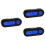 3 Pcs Automotive Dash Clock Thermometer 2