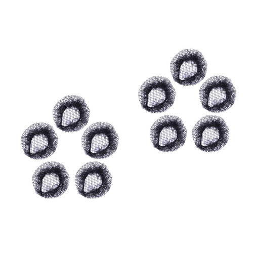 10Pièces Filets Résistants Pour Chignon Ballet Noir Usage 2