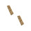 2Pcs 38.5X10.5X4.5Cm Bamboo Drawer Insert For Cutter Storage 10
