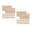 400 Pcs Blank Raffle Tickets With Name Email Phone Fields For Contests 6