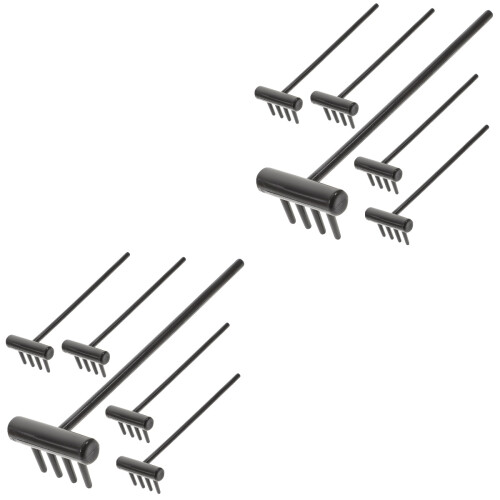 12 Pcs Zen Mini Rakes For Sandbox Table Garden Use 2