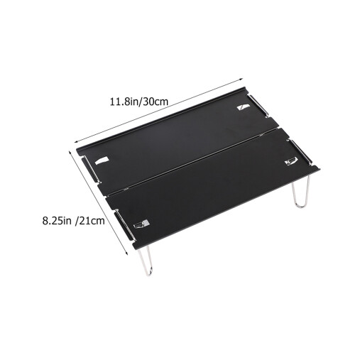 Ultralight Aluminum Alloy Folding Camping Table 2