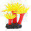 2Pcs Artificial Plastic Coral Plant For Fish Tank Decor 1