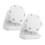 2 Sets Football Visor Clips High-Strength Nylon 8