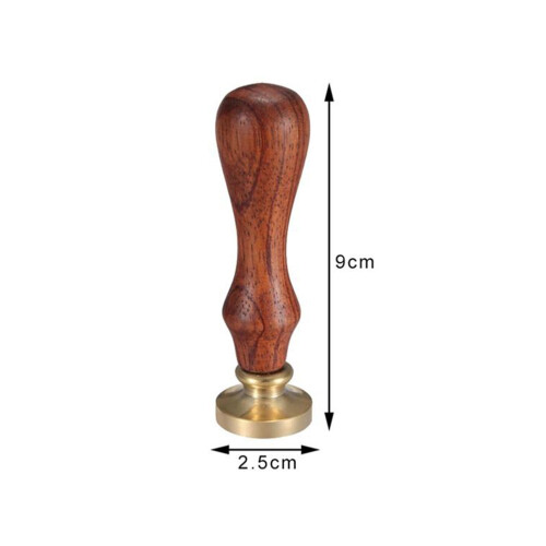 Sigillo Ceralacca in Legno E Rame Con Stecche Colorate Per Pacchi 1