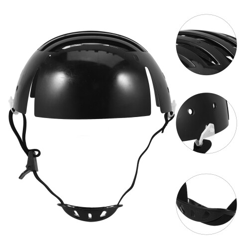 Acessório Capacete Safety Ajustável Preto Pe Resistente 2