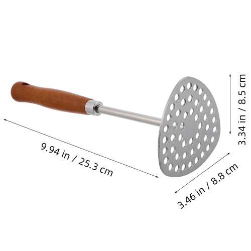 De Batatas Aço Inoxidável, Amassador De Abacate Triangular 1