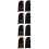 4 Pairs Fingerless UV Protective Manicure Gloves 9