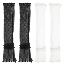 2Pares De Braço Leves E Flexíveis Para Proteção Uv