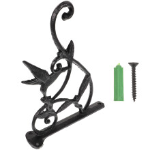 2Pcs Porta Plantas Interiores Suporte Suspenso Metálico