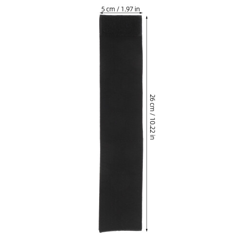 1Par Equipamento De Tornozelo Para Ginástica E Cheer Preto Resistente 1
