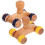 1Par Brinquedo Roller Skate Para Plástica Colorida 8