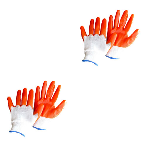2 Pares De De Proteção Para Manipulação De Animais 2