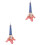 2 Unidades -Cabeça Torre Eiffel Tridimensional Educativo 3