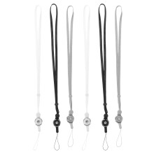 6Pcs Cordão Para Com Retração Universal Para Smartphones