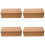 4Pcs Armazenamento , Lata Ferro, Hermetico 7
